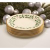 Lenox 146504000 Holiday Dinner Plate, Christmas Dinnerware