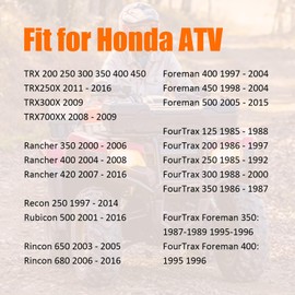 Blagear Front Right Brake Master Cylinder Fit for Honda Rancher 350 400 420 Foreman 400 450 500 TRX 250 300 350 450 FourTrax Rincon Recon Sportrax