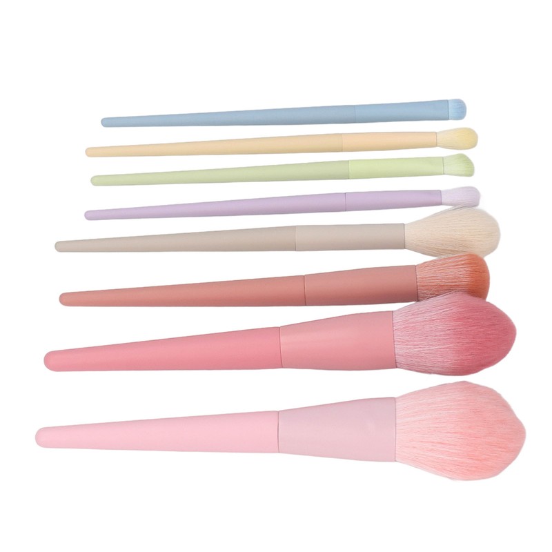 8pcs Makeup Brush Set Ergonomic Powder Eyeliner Eyeshadow Concealers Brushes