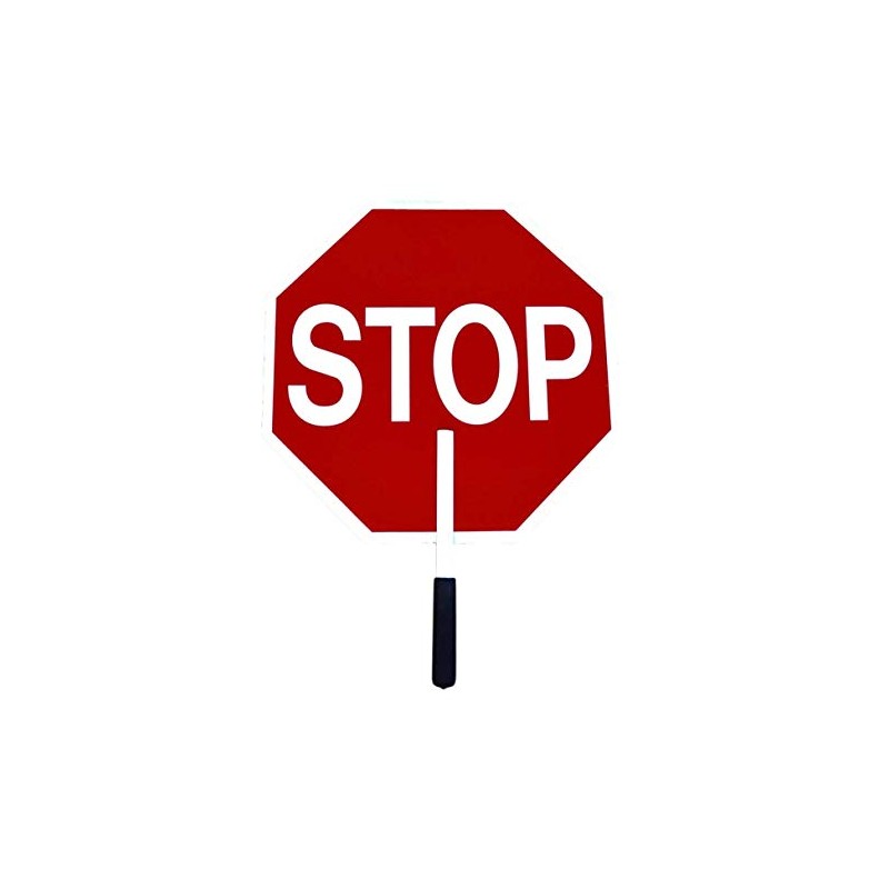 Ameri-Viz Non Reflective Stop Stop Lightweight Paddle