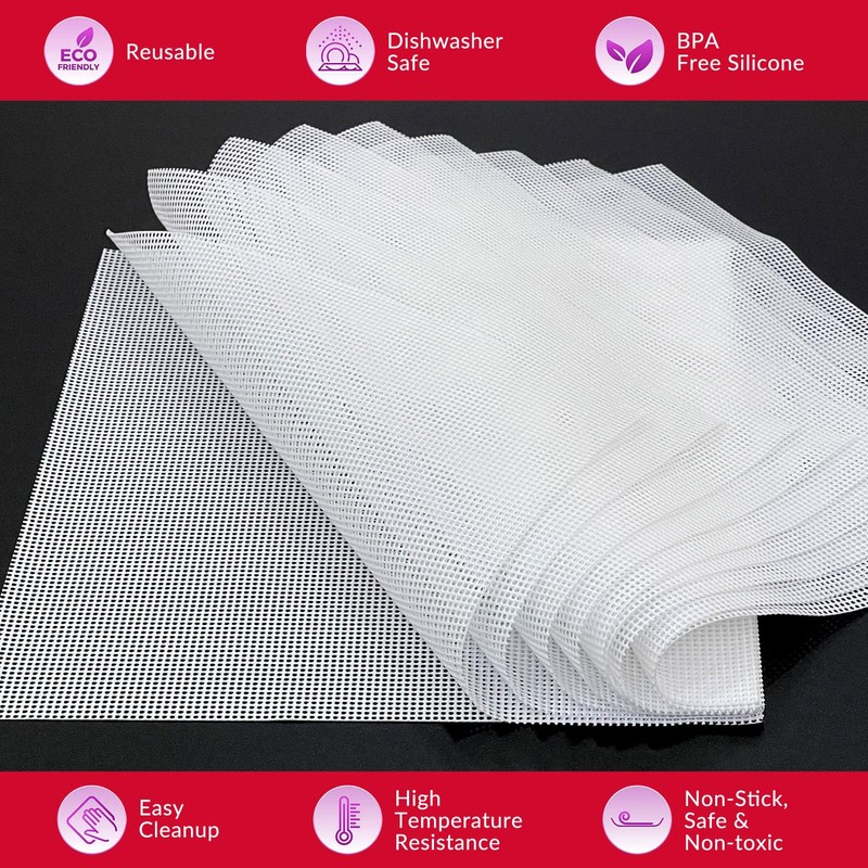 GUCUJI Silicone Dehydrator Sheets for Magic Mill MFD-9100 & MFD-7100,