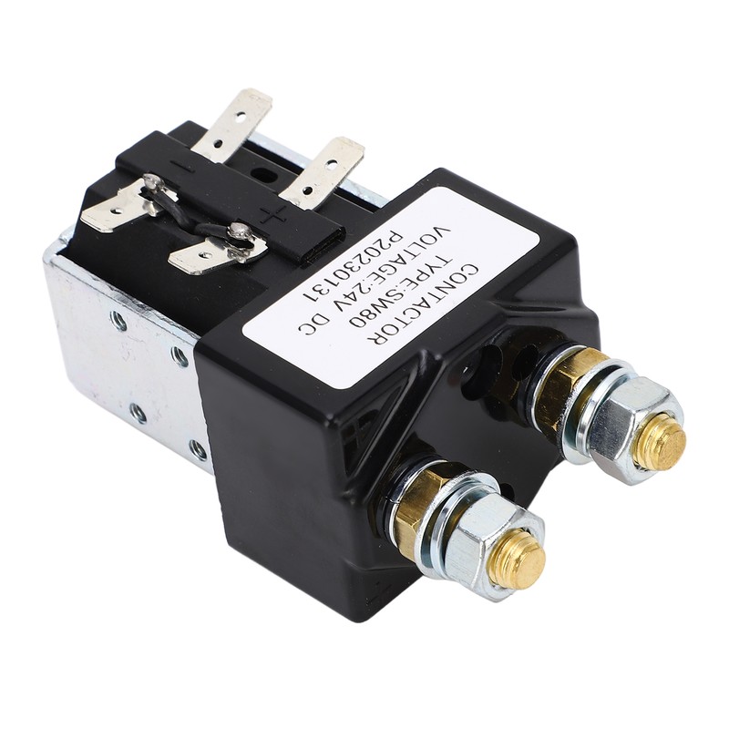 24V Contactor Relay Metal Alloy 100A High Performance Replacement for