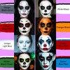 AOOWU Face Body Paint Cream, 3 Colours UV Make-Up Black