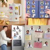 Fridge Magnets, Stickers, Pack of 62 Funny Stickers, Includes 12