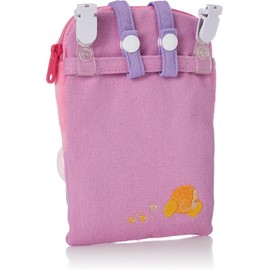 Marushin 4585012900 Star Kirby Pocket Pouch, Sparkling Kirby, Nursery School, Kindergarten, Elementary School, Boys, Girls, 6.7 x 4.7 inches (17 x 12 cm) (not including decorative parts)