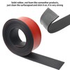 Bamyli Gummi-Mattenrolle, Neopren-Platte, 25 mm (B) x 3 mm (T)