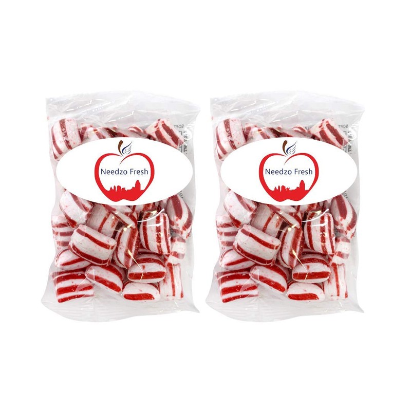 Needzo Fresh Peppermint Lumps, Old Fashioned Mint Hard Candies, Pack