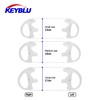 KEYBLU Universal Radio Replacement Earmold, Insert Soft Silicone Earmold Earbud