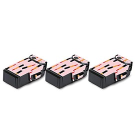 MightySkins Skin Compatible with DJI Mavic Air Drone - Lipstick Pattern | Battery (3 Pack) | Protective, Durable, and Unique Vinyl Decal wrap Cover | Easy to Apply, Remove | Made in The USA