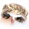 BOBIYA Wide Braided Headband with Teeth Braid Headbands With Teeth