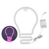Bulb Shape Neon Light LED Sign for Wall Decor Party