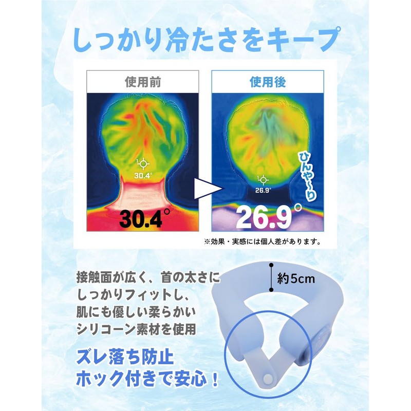 U-COOL 2025新型 ユークール ミント アイスパック U型 アイシング 首 首元 クールネック