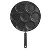 Hyuduo Aebleskiver Pan with 7 Holes, Non Stick Fried Eggs