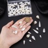 AHANDMAKER Pack of 70 Teardrop Imitation Pearls Pendants, 7 Styles,