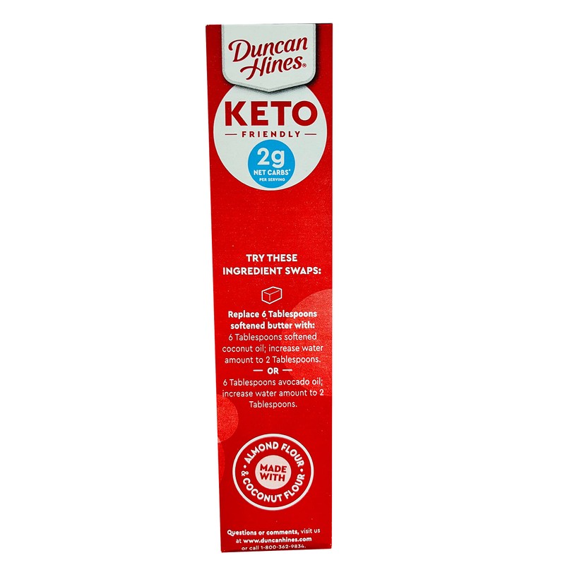 Duncan Hines Keto Friendly Chocolate Chip Cookie Mix, 8.8 oz