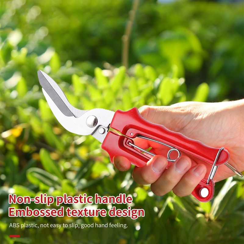 Heavy Duty Scissors, Stainless Steel Sharp Blade, Ideal for Cutting