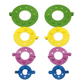 SYGA Essential Pom-pom Maker for Fluff Ball Weaver Needle Knitting DIY Tool of 4 Different Size