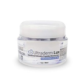 Advanced Wrinkle Peptide Moisturizer de Ultraderm Lux, Crema antiedad para reducir las arrugas y lneas de expresin de tu rostro. 30ml