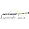 Northeastern Exhaust | Stainless Steel Exhaust Resonator Pipe Compatible for