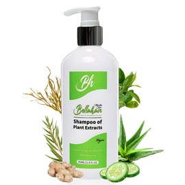 Organic Sulfate-Free Tea Tree Shampoo for Curly, Thinning, Color-Treated & Dry Hair – Hair Growth, Frizz Control, Hydration & Volume – Natural Moisturizing Shampoo for Men & Women