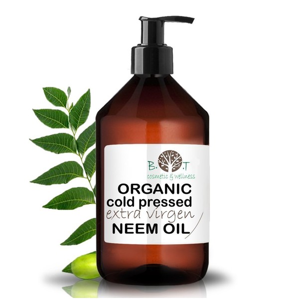 B.O.T Cosmetic & Wellness Garden Neem Oil Cold Pressed Unrefined 100% Pure