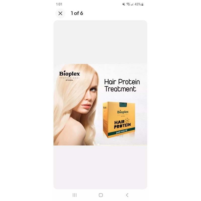 BIOPLEX Hair Protein Treatment for Damaged Hair-Repairs, strengthens & protects