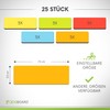 2DOBOARD Magnetic Strips Writeable - 7.5 cm x 2.5 cm