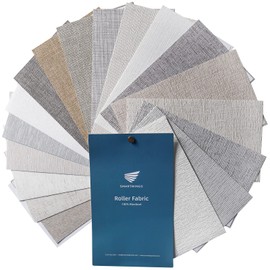 SmartWings - Persianas enrollables motorizadas que funcionan con Matter Thread Homekit Z-Wave Alexa Google, persianas inteligentes 100% opacas para ventanas, persianas de ventana con control remoto