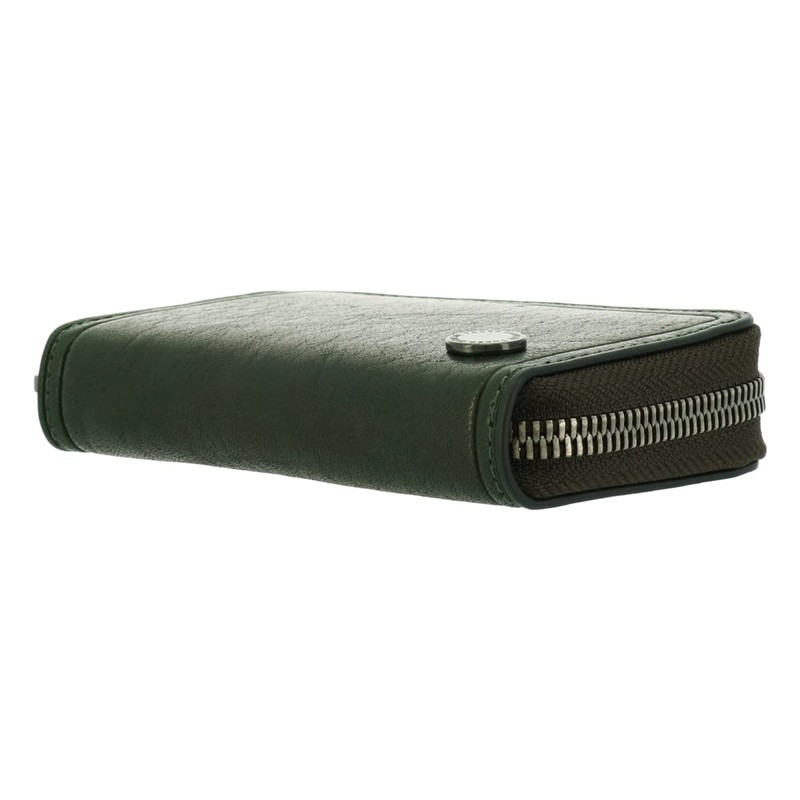 Takeokikuchi 730612 Men's Coin Purse, Round Zipper, Genuine Leather, Coin