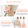 MehelloFeather Ostrich Feather Duster 12 Inch Handheld Duster Supplies, Wooden