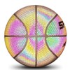 In The Dark Reflective Basketball - Rainbow Size 7 (29.5)