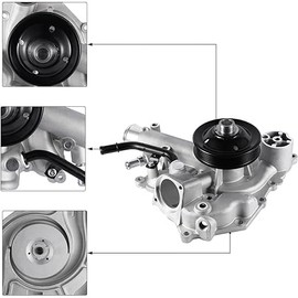 AULINK 53022192AE Water Pump AW6341 For Dodge Durango 2009, Ram 1500 2009-2020, Ram 2500 2009-2018, Ram 3500 2011-2018,For Chrysler Aspen 2009 5.7L V8 HEMI 68346912AA 5192066AD