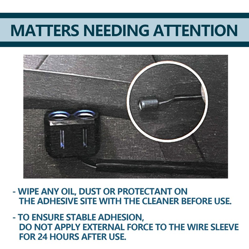Pleoos Car Concealed Wire Sleeve, PVC Auto Split Sleeving Wire