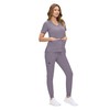 Natural Uniforms Womens Ultra-Soft Luxe Stretch Jogger Scrub Set with