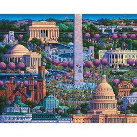Dowdle Jigsaw Puzzle - Washington DC Mall - 500 Piece