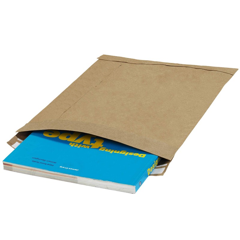 Aviditi Kraft Self-Seal Padded Mailers, #6, 12 1/2" x 19",