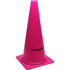 Agility dog sport marker cone, height: approx. 38 cm, colour: pink