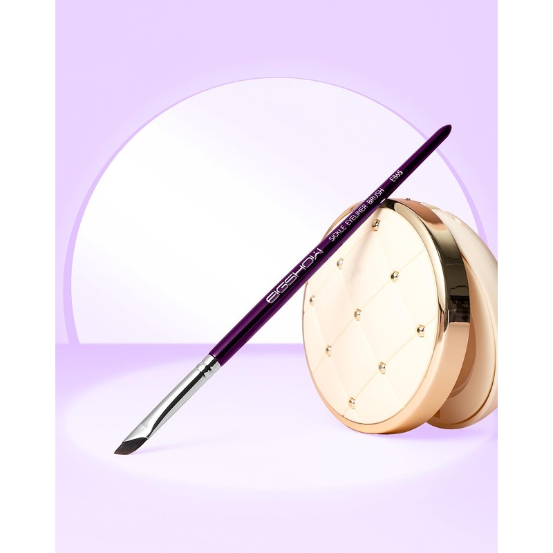 Eyeliner Brush, EIGSHOW Sickle Angled Gel Eyeliner Makeup Brush for