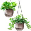 Melphoe Melphoe 2 Pack Self Watering Hanging Planters Indoor Flower