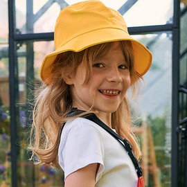 LOVRAIN Children Kids Waterproof Hat Size 55 Yellow