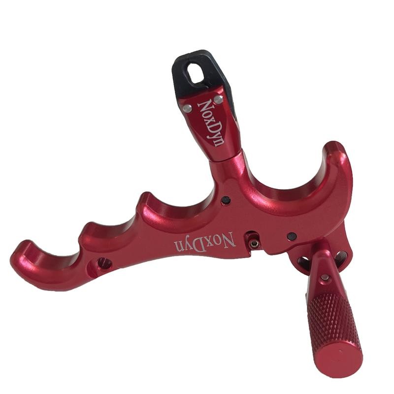 NoxDyn 4-finger Thumb Release 360° Rotatable Bow Release for Compound