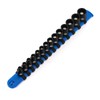 CASOMAN 14PCS 1/4" Drive Magnetic Impact Socket Set, Shallow, 6-Point,