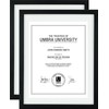 Umbra Frame for Displaying Documents, Diploma, Certificate, Photo or Artwork,