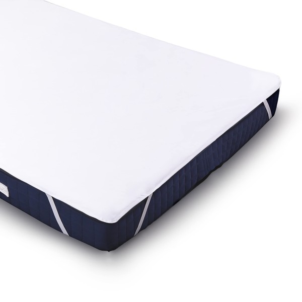 Lotusein Waterproof Mattress Protector, 100% Cotton, Breathable Mattress Topper, Crinkle-Free