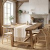 Boho Table Runner with Tassels for Boho Nordic Home Decor