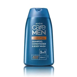 AVON Care Men * Essentials * 3-in-1 Shampoo, Conditioner & Body Wash * 6.7oz