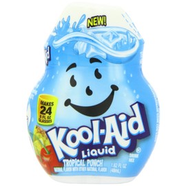 Kool-Aid Liquid, Water Flavoring Enhancer, Tropical Punch, 1.62oz Container (Pack of 3)