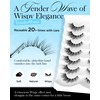 BEYELIAN Wispy Eyelashes Natural Look 8-17mm Cat Eye Wispy Lashes