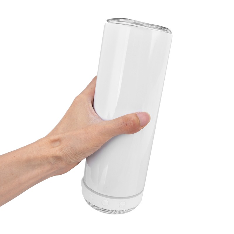 20oz/600ml Portable Music Tumbler Cup Detachable Bluetooth Speaker Cup Vacuum