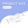 Yosawo 30 Pieces Picture Hooks Non-Trace Hook Plastic Hardwall Hanger